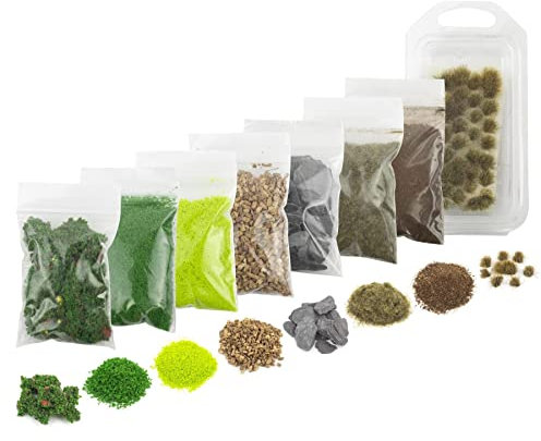 War World Gaming Fantasie Schlachtfeld Basing Kit - Modellbau Miniaturen Gelände Tabletop Spiele Figuren Landschaftsbau Diorama Geländebau Fantasy Steine