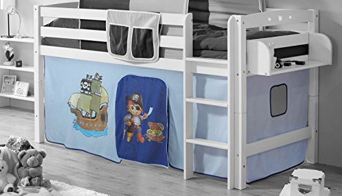 TiCAA Motiv Vorhangstoffe für Hochbetten