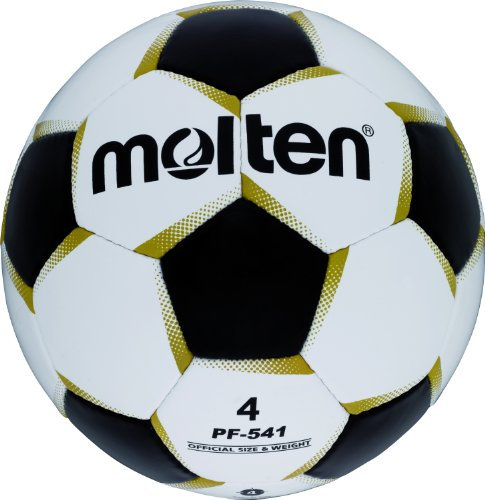 Molten Fußball PF-541, Weiss/Gold/SCHWARZ, 4