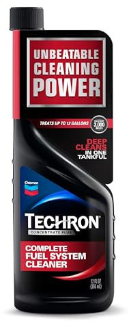 Chevron Techron Concentrate Plus Fuel System Cleaner, 12 oz, Pack of 1