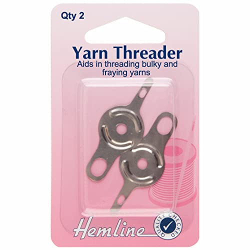 Hemline Nadeleinfädler für Garn, 2er-Pack