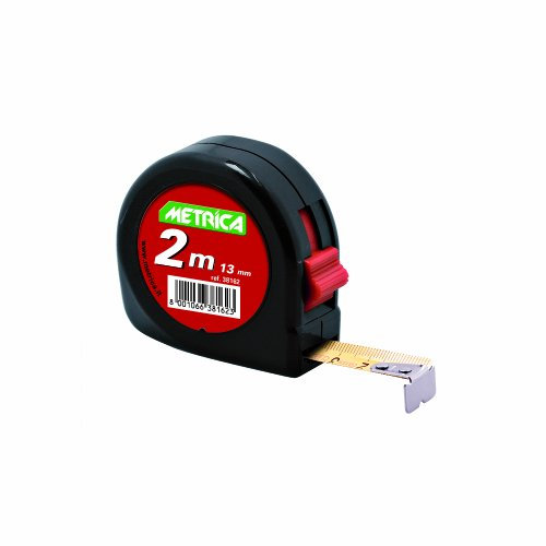 Metrica 38162 - Cinta métrica con tope de 2 m
