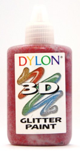 DYLON 3D Paints Glitter Red 25ml