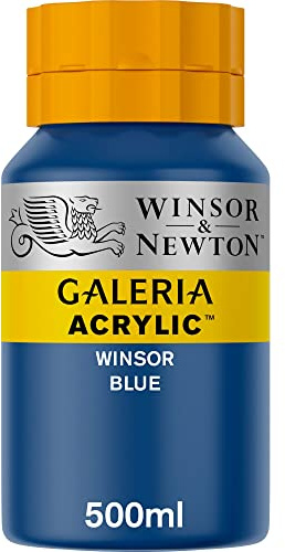 Winsor & Newton, Galeria Acrylic, Winsor Blue, 500ml