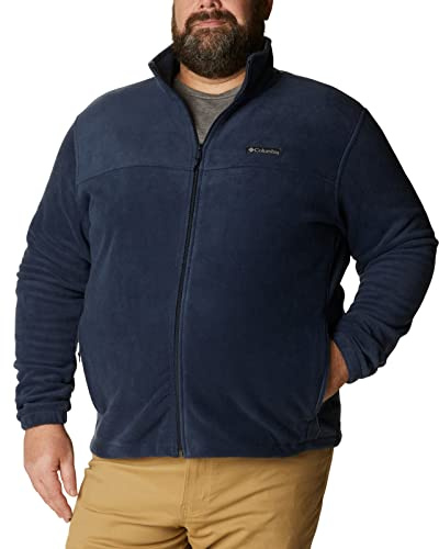 Columbia Herr Big Steens Mountain 2.0 fleecejacka med hel dragkedja, Collegiate Navy, 3X lång