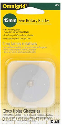 Dritz Omnigrid 45mm Rotary Blade Refill- 5 per Package, Silver