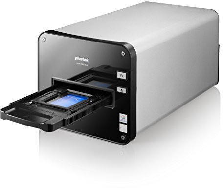 Plustek OpticFilm 120 Film/slide scanner Noir, Gris - Scanners (60 x 120 mm, 48 bit, 48 bit, 16 bit, Niveau de gris, Film/slide scanner)