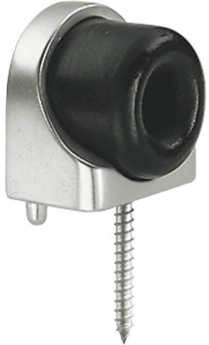FSB Bodentürpuffer 38 3888,Platte 48 x 35 mm, Anschlag Gummi, 1 Stück, silber,0 38 3888 00000 0105