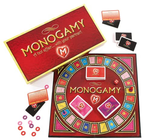 MONOGAMY Das MONOGAMY -Brettspiel, ein mehrfach preisgekröntes Brettspiel (mehrfarbig) (English Version)