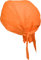 styleBREAKER Bandana Kopftuch für Damen und Herren verstellbar Zandana Bikertuch Polyester-Baumwollmix, Farbe:Orange
