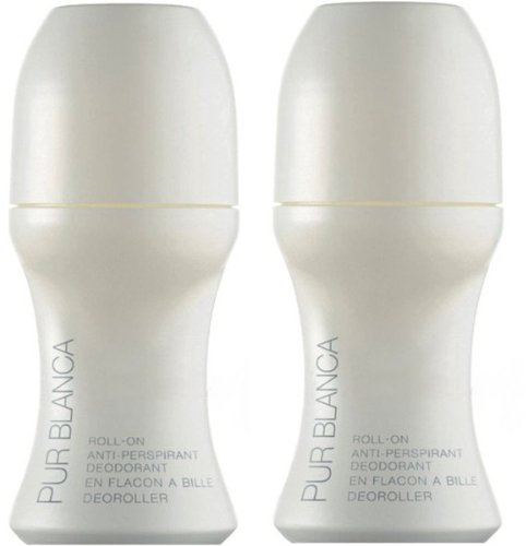 1a AVON COSMETICS 153783 Deoroller Set PUR BLANCA Deo Roller --- 2x 50ml