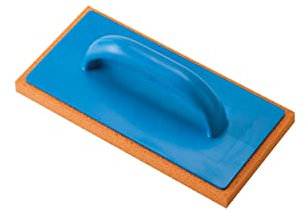 AUSONIA - 42456 TALOCHA LLANA DE CAUCHO PARA LECHADA LLANA DE GOMA SUAVE 28X14 CM