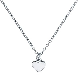 Ted Baker Hara Tiny Heart Pendant Necklace For Women (Silver)