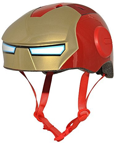 BELL Marvel Iron Man Hero Helmet, Red, Child (5-8 yrs.)
