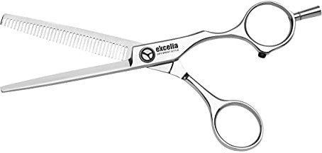 Excelia Texturizer Modellierschere 6,0 Zoll offset Ergonomische Modellierschere 38 Zähne, Zähne oben