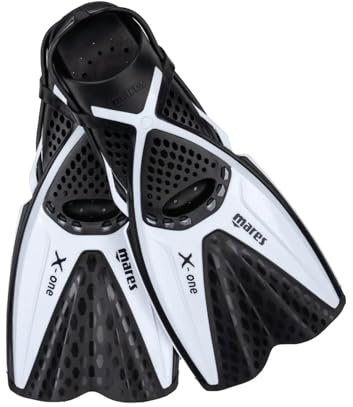 Mares Fins 410337 Fins X-One Palmes pour Adulte Blanc Taille M/L
