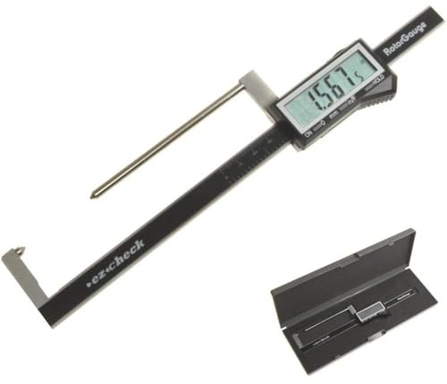 iGaging Brake Rotor Gauge Wheels On Large Digital Electronic Display Caliper