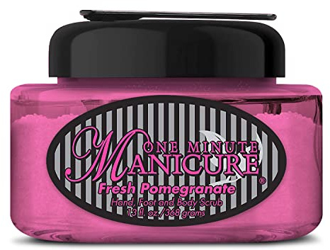 ONE MINUTE MANICURE - Gommage Mains Pieds & Corps - FRESH POMEGRANATE 368g