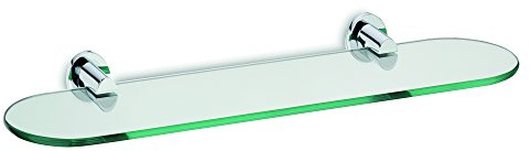 kela Ablage Makira, 45 cm x 15 cm, Glas, transparent, 20273