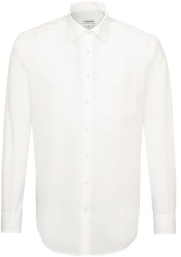 Chemise business homme Seidensticker - coupe classique - sans repassage - col Kent - manches longues - 100 % coton