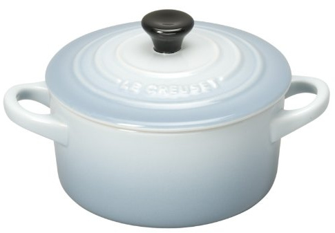 LE CREUSET Stoneware Petite 0.25 Litre Round Casserole, Coastal Blue