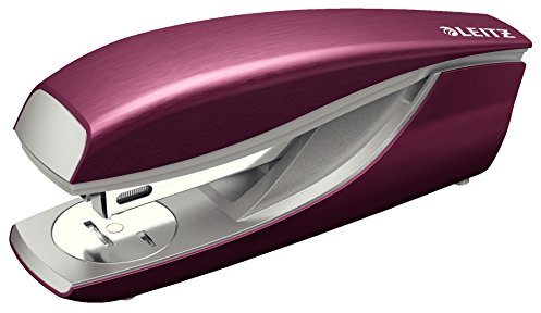 L:Stapler Metal Style 30sh garnet red