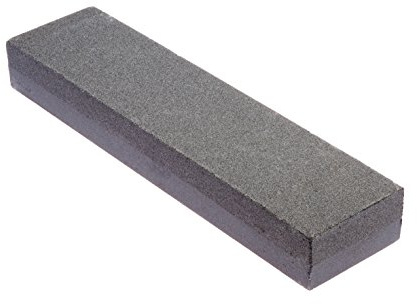 SE 8-Inch Silicon Carbide Double-Sided Whetstone - Sharpening Stone with 120 and 240 Grits, Includes Blue Storage Case SS72BK