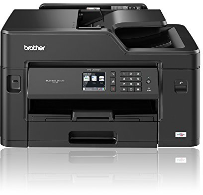 Brother MFC-J5330DW Colour Inkjet Printer - All-in-One, Wireless/USB 2.0/Network, Printer/Scanner/Copier/Fax Machine, 2 Sided Printing, A4 Printer/A3 print capability, Small Office/Business Printer, Black