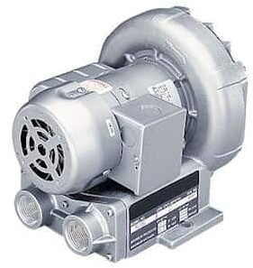 Gast R4110-2 Regenerative Blower, Single Phase; 74 cfm at 50 Hz, 92 cfm at 60 Hz