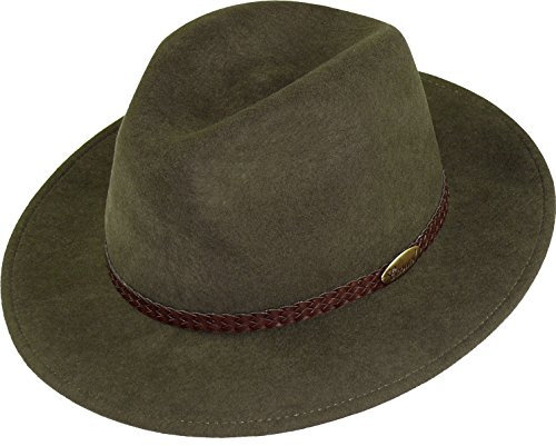 rollbarer Hut in 3 Farben, Kopfgroesse: 59, Schlamm