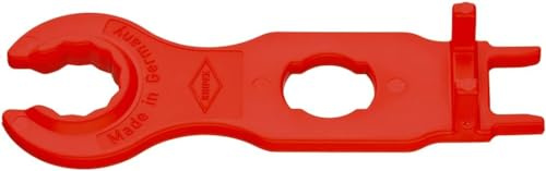 KNIPEX Montagewerkzeug-Set, 2-teilig, Werkzeug-Set, zwei Montagewerkzeuge, für PV-Stecker MC4 montieren und lösen, MC4-Stecker, 97 49 66 2