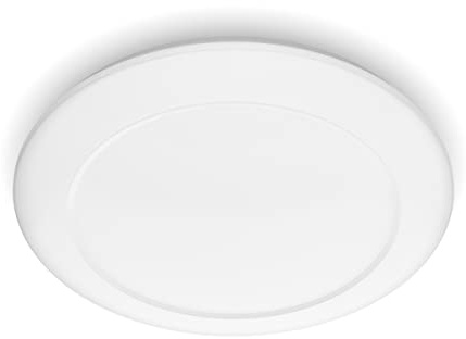 Philips MyLiving Cinnabar plafón LED, luz blanca fría 4000K, 16W, blanco