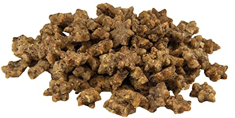 Schecker Micro Sterne Hundeleckerli - getreidefrei - mit 50% Putenleber - ohne Zusatzstoffe, Farbstoffe 250g