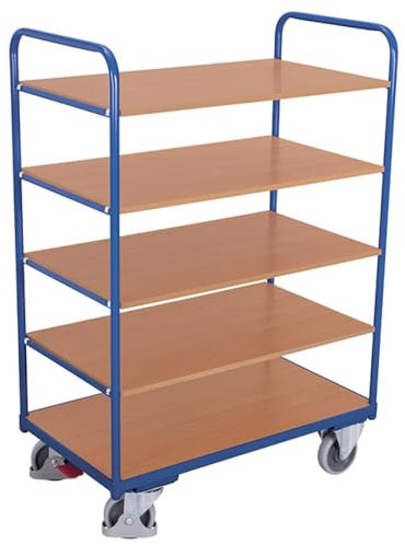 Etagenwagen hoch Traglast (kg): 250 Ladefläche: 1000 x 600 mm RAL 5010 Enzianblau