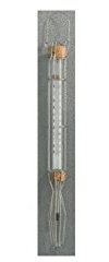 Termometro per zucchero + 80 °C fino a + 180 °C, in gabbia metallica, lunghezza: 375 mm