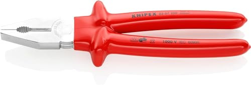 KNIPEX Kombizange verchromt, tauchisoliert, VDE-geprüft 250 mm 03 07 250