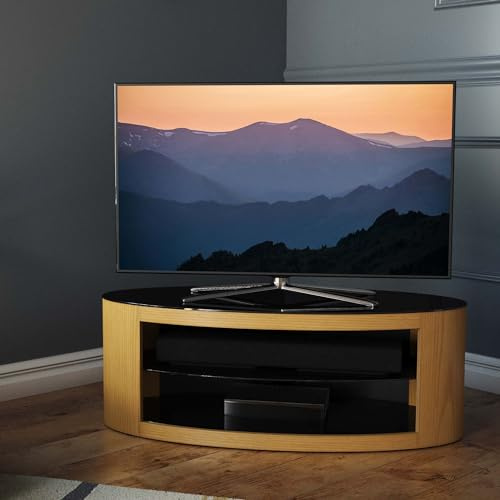 Buckingham TV Stand Oak Veneer Wooden TV Table 40 42 46 47 50 52 55 FS1100BUCO