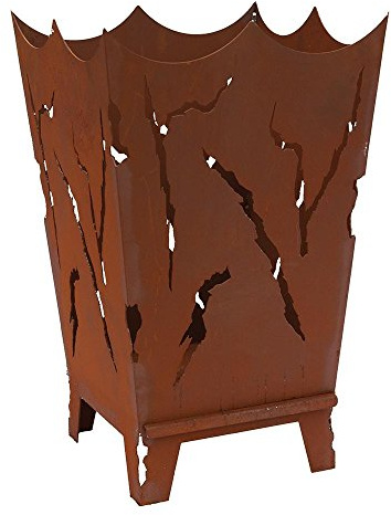 Feuerkorb Mystic mit Schiebeplatte zum Entleeren der Asche