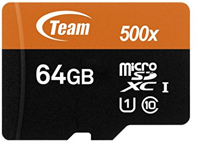 Team Group 64 GB UHS-I Micro-SD Flash Memory Card