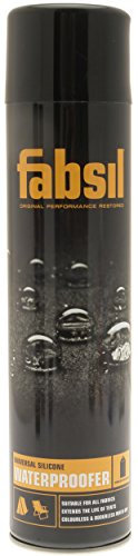 Fabsil Universal Silicone Waterproofer Aerosol - Black, 400 ml