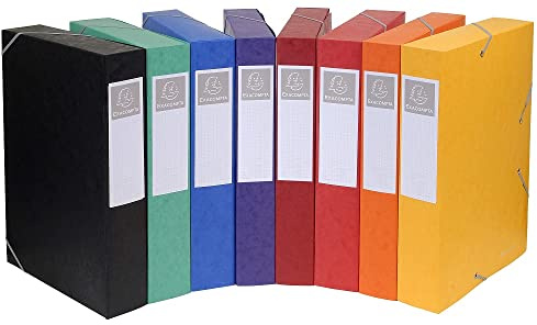 Exacompta arkivbox Cartobox A4 rygg 6 cm slumpmässig färg