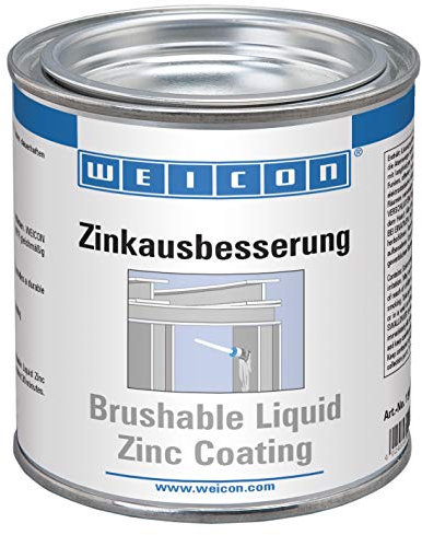 WEICON Zincado Pincelable | 375 ml | para superficies metálicas galvanizadas