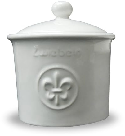 MS-Steinzeug Zwiebeltopf Toscana 15,50 x 17 cm hoch cremefarben