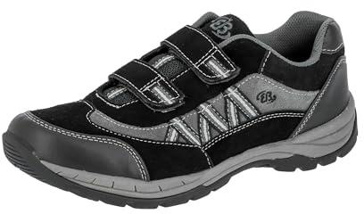 Bruetting Man Comfort V, Sneakers Basses Homme, Noir (Schwarz/Anthrazit Schwarz/Anthrazit), 45 EU