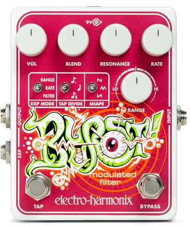Electro Harmonix 665080 efecto de guitarra eléctrica con sintetizador Filtro blurst