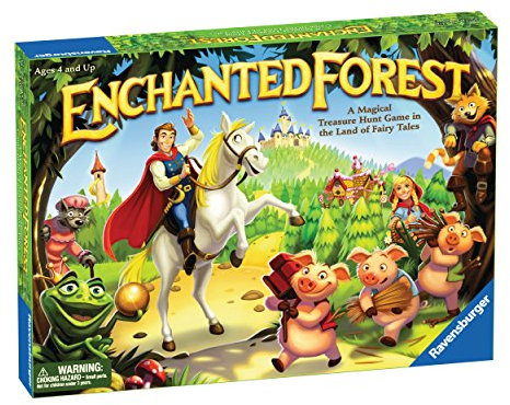Ravensburger Enchanted Forest Classic Family Board Game for Kids Age 4 Years and Up - 2 to 4 Players