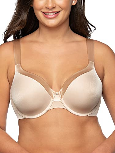 Vanity Fair Women's Illumination Full Figure Zoned-In Support Bra 76338, Rose Beige, 40C