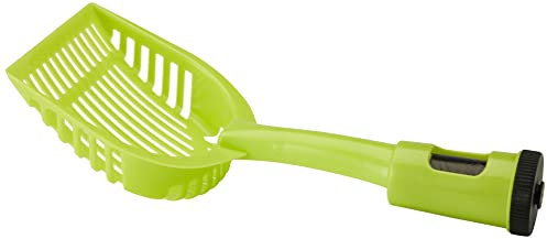 Kerbl Pet Kotschaufel mit Beutelspender grün, 28x12,5cm