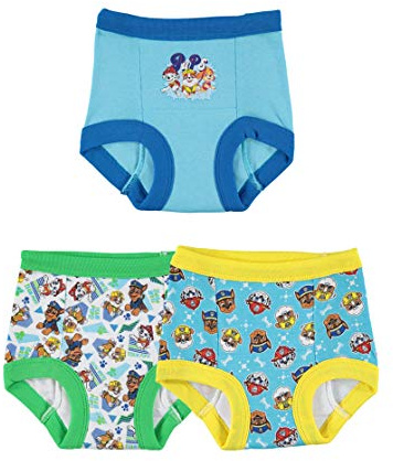 Paw Patrol Boys Toddler Potty Training Pant and Starter Kit with Stickers and Tracking Chart in Sizes 18M, 2T, 3T, 4T, 3-Pack Training Pant, 2T