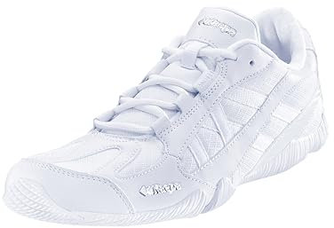 Kaepa Stellarlyte White Cheer Shoes for Women, White - 8